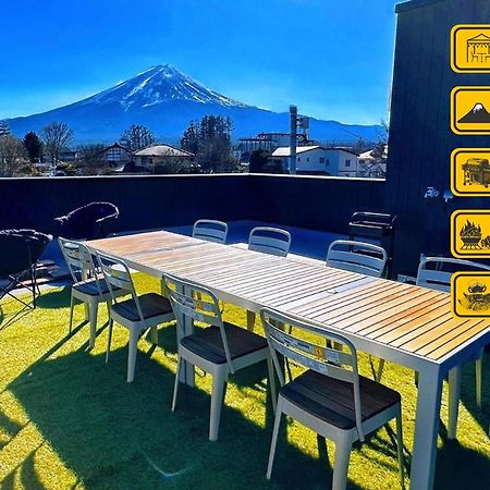 ヴィラ山間堂premier Garden Villa Bbq Bonfire Fuji View Annovillas Sankando Fujikawaguchiko Exterior photo