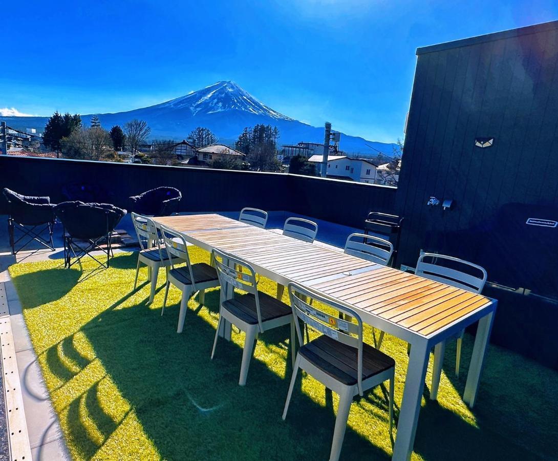 ヴィラ山間堂premier Garden Villa Bbq Bonfire Fuji View Annovillas Sankando Fujikawaguchiko Exterior photo